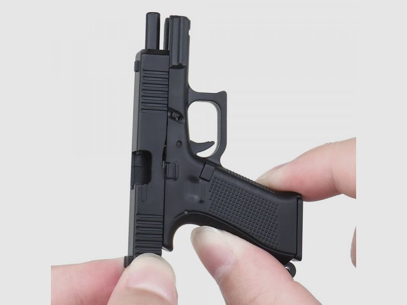 SCHLÜSSELANHÄNGER PISTOLE - MIT MAGAZIN