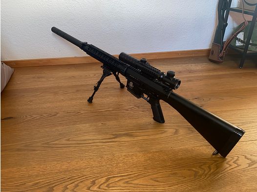 G&G GR-25 (SR-25 DMR) m. Zubehör