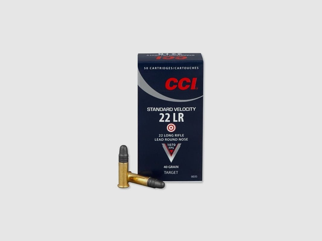 Sporting ammunition SV CCI/0035EU cal. .22 LR, pack of 50