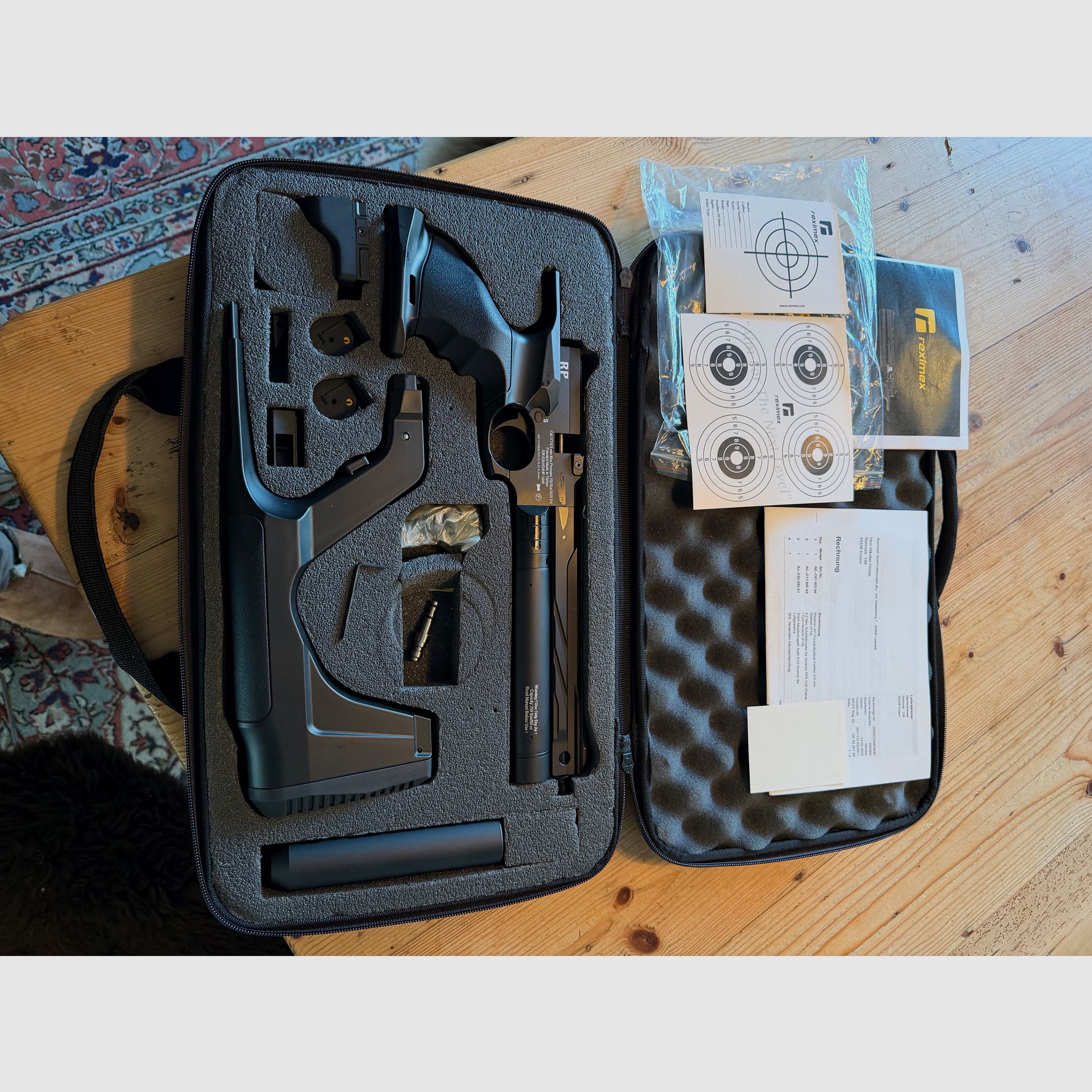 Reximex RP Pressluftpistole, Kaliber 4,5 mm Diabolo (P. 18), Bild 6 von 7