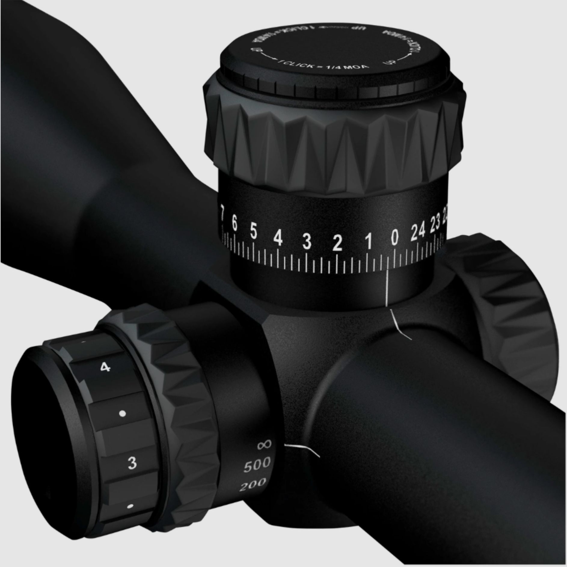 Meopta 2005090003 Zielfernrohr Optika6 3-18x50 RD FFP .223 RD Reticle