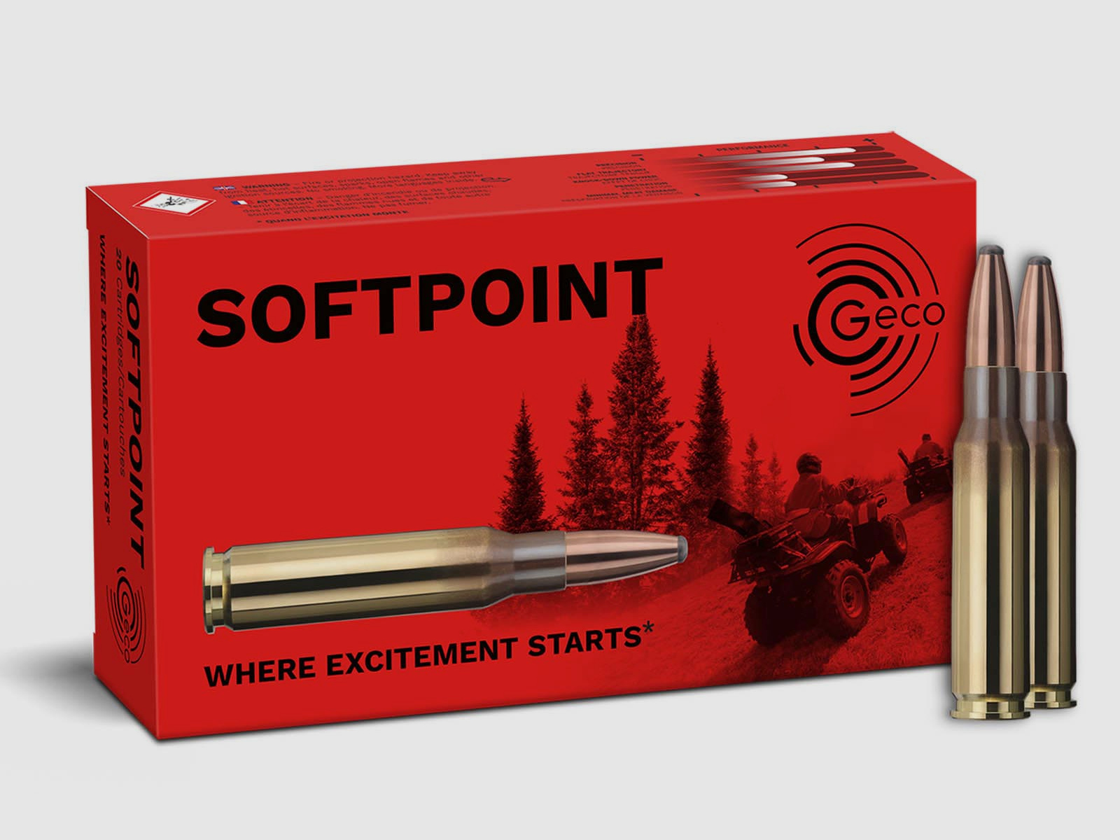 Geco .308Win Teilmantel/SP 11,0g - 170gr