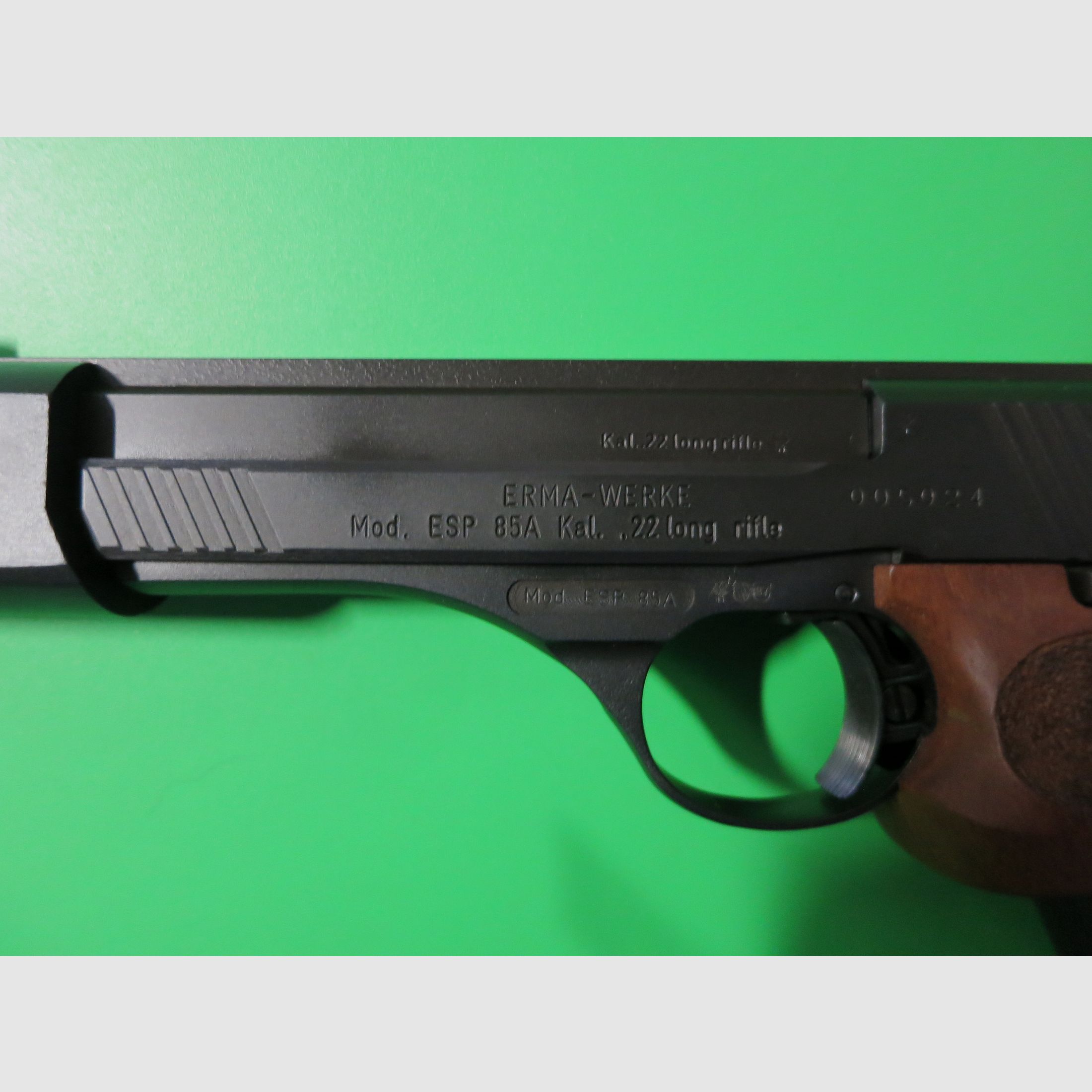 Pistolet de sport Erma ESP 85 A, .22lr     #15, image 10 sur 12