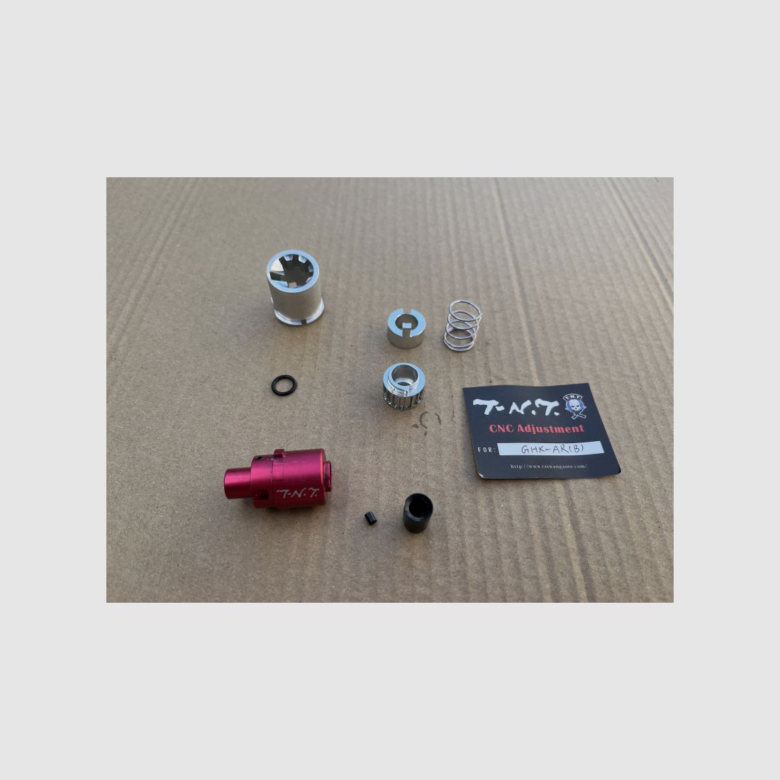 GHK M4 GBB TNT Hop Up Chamber und Bucking Kit Retrofit Kit und Spring Version