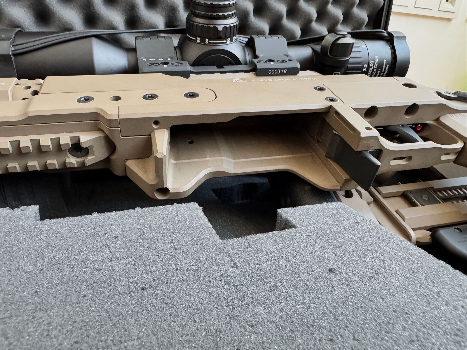 Exklusives Komplett-Setup – Steyr SSG M1 in .338 Lapua Mag. mit Wechsellauf 6.5 Creedmoor & Premium-Zubehör