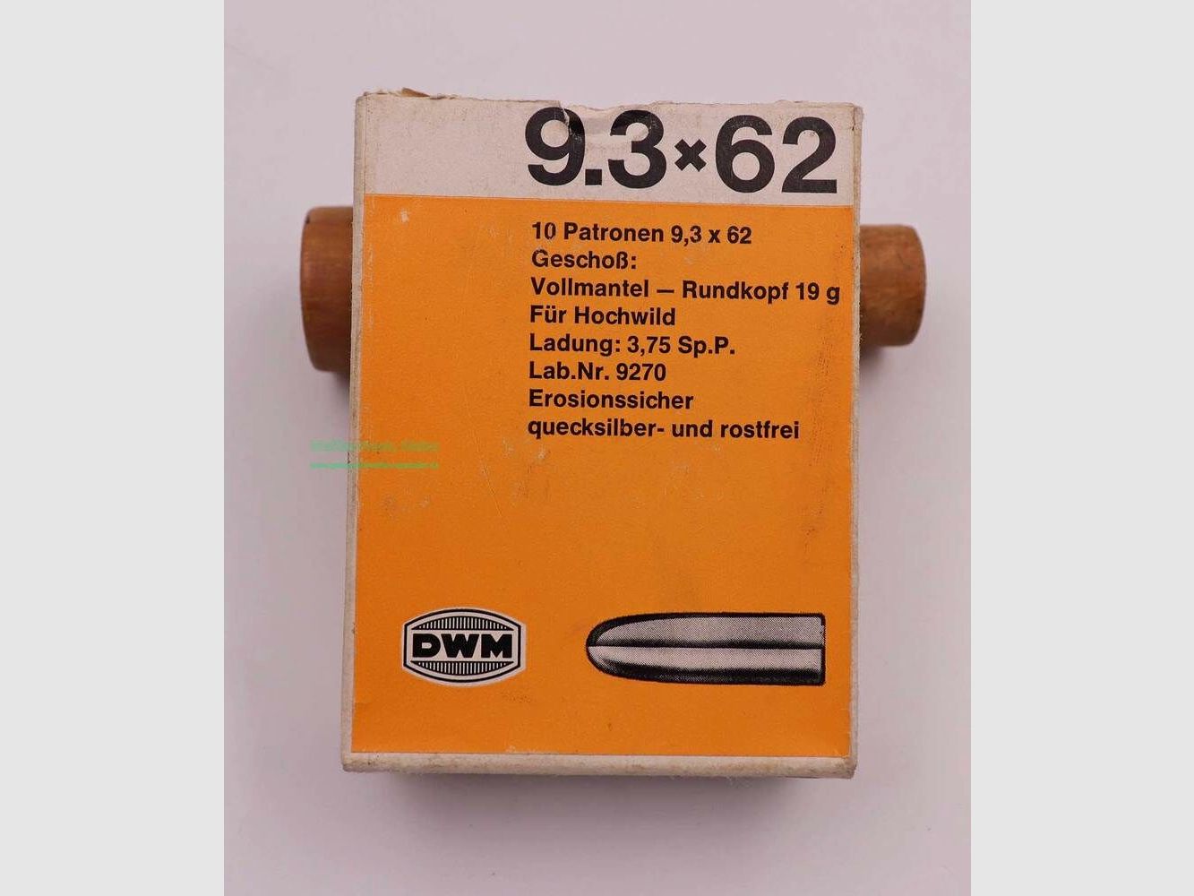 DWM, Berlin cartouches de fusil 9,3x62
