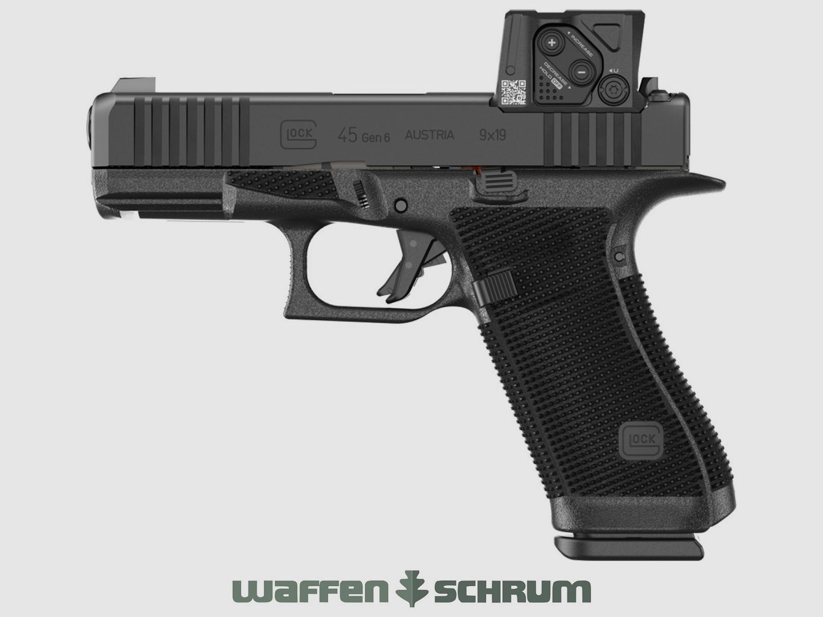 Glock G45 GEN.6 A-CUT AIMPOINT COA 9mmLuger 17 strzałów - 1 zapasowy magazynek