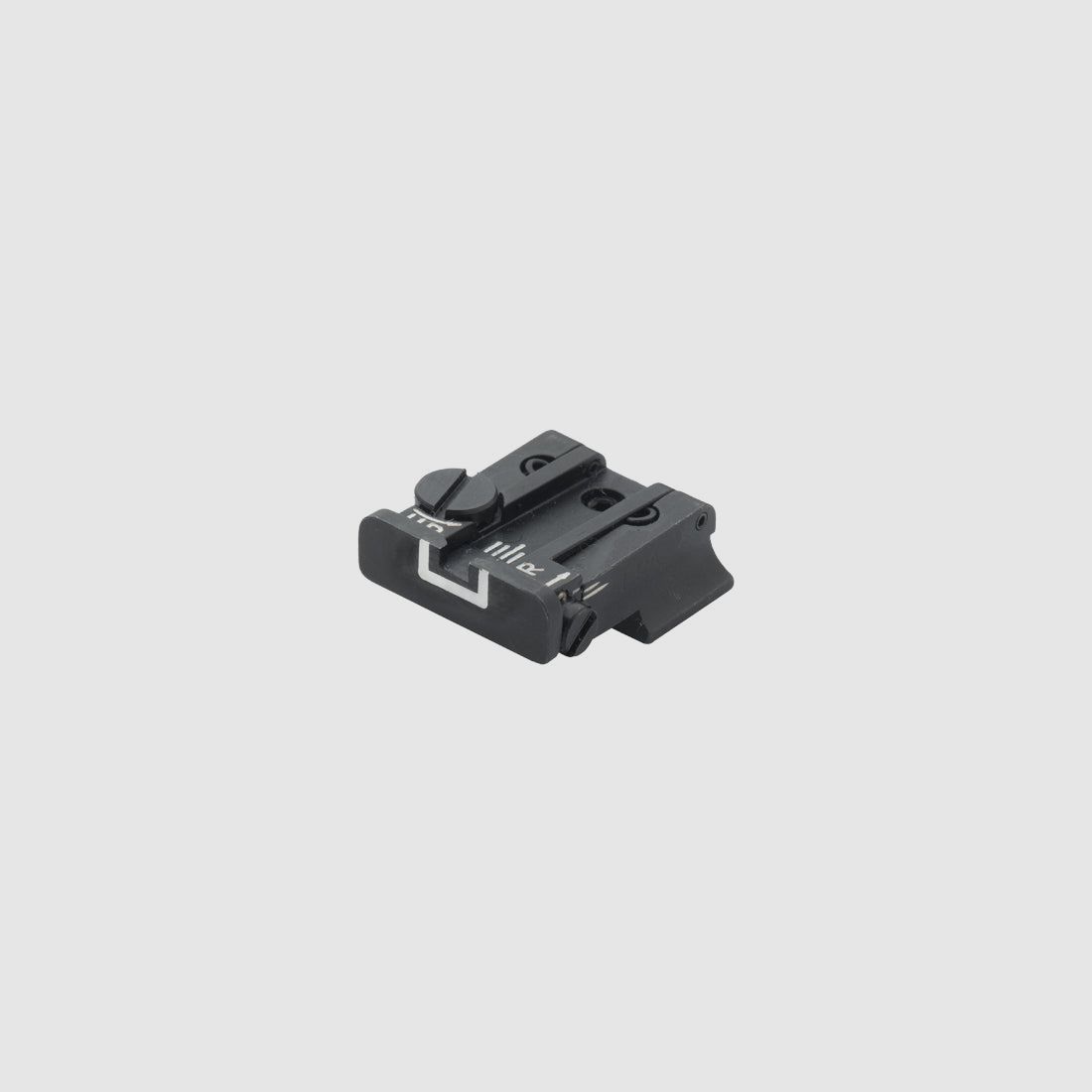 LPA TPU84BZ18 mira micrométrica ajustable para CZ100, CZ75 P-07 Duty – Contorno Blanco