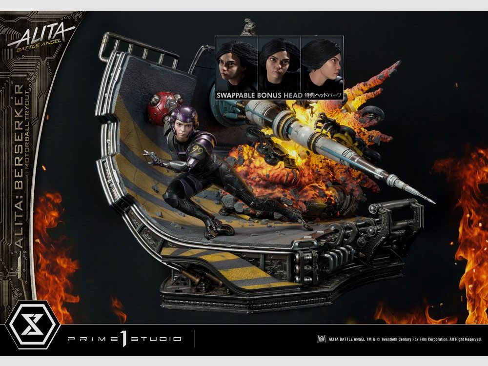 Alita: Battle Angel Statue 1/4 Alita Berserker Motorball Tryout Bonus Version 64 cm | 43075