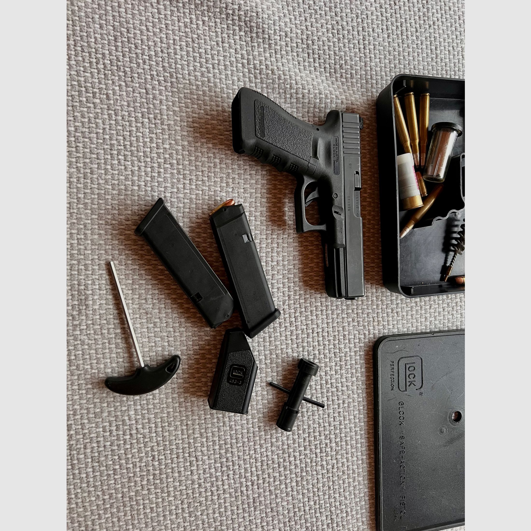 Glock Pistole 17, 9 mm Luger
