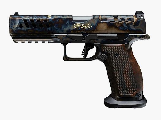 PISTOLE PIST PDP SF MATCH VOLLE GRÖSSE VINTAGE WALTHER 5'' KAL 9X19, 20 SCHUSS