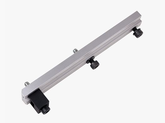 Cheek piece adjustment rail for stock cheek piece