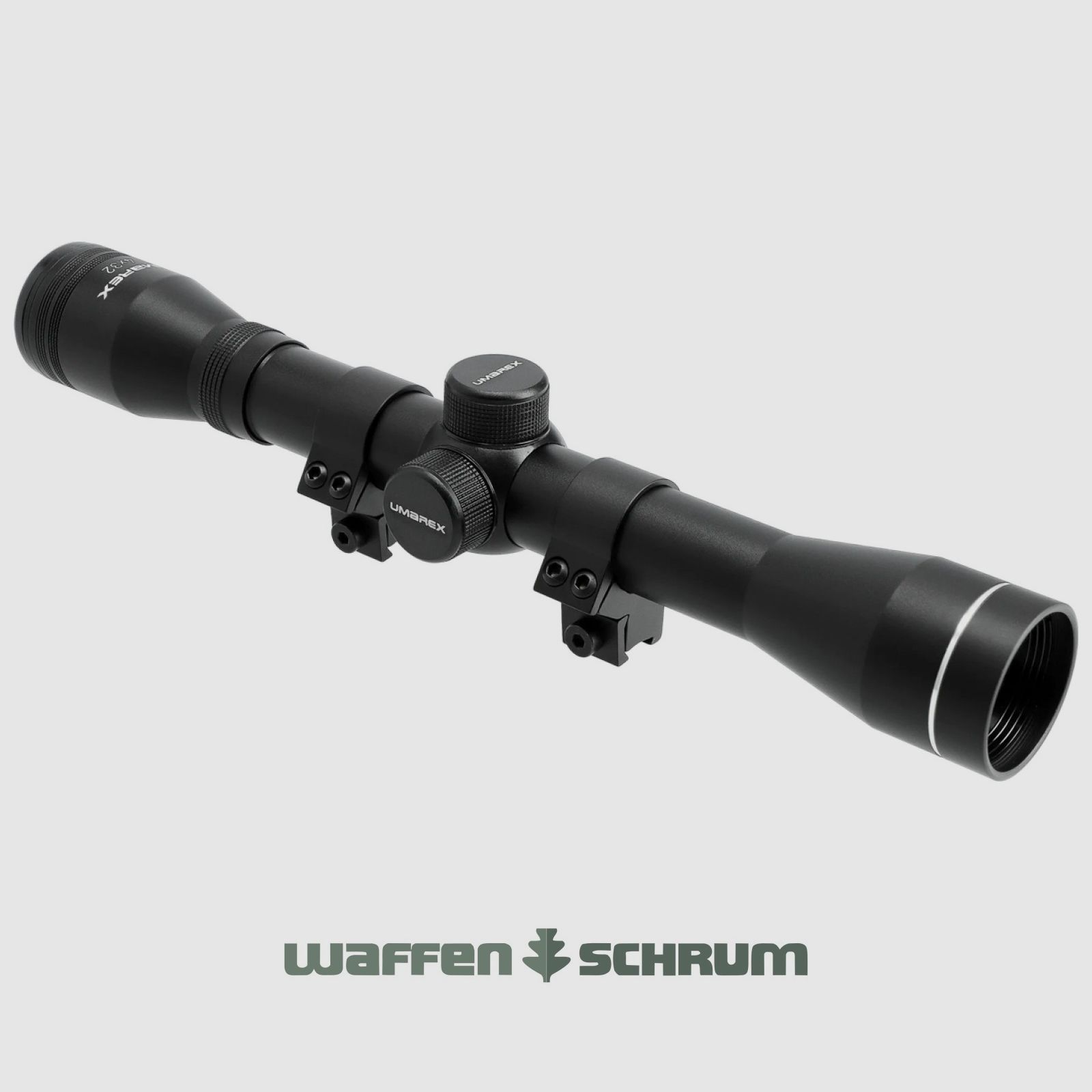 Walther 4x32 zonder rail, met ringmontage