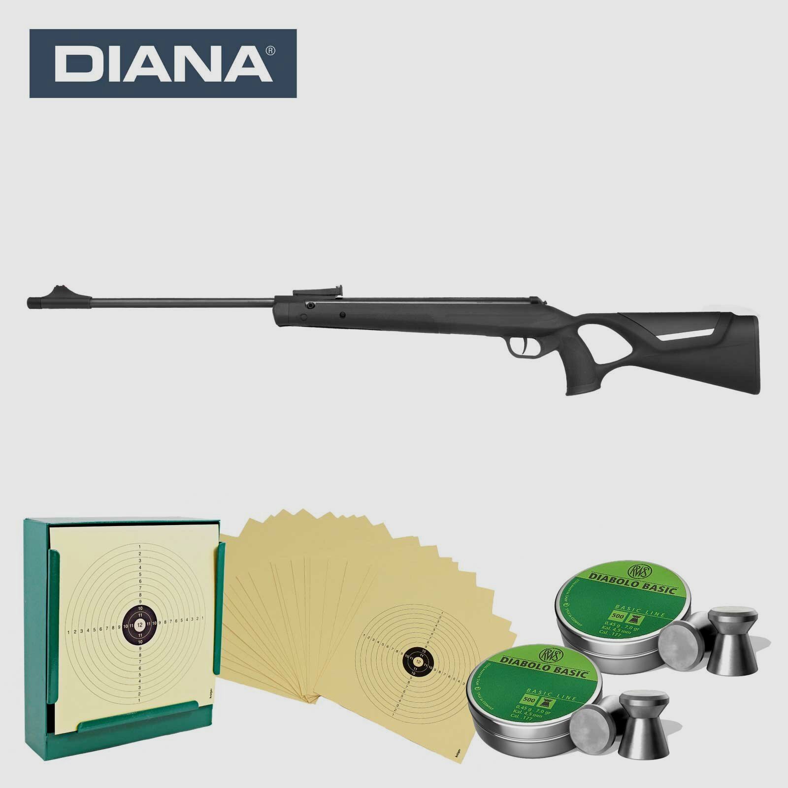 SET Diana 34 EMS Panther Knicklauf Luftgewehr Kaliber 4,5 mm Diabolo (P18)