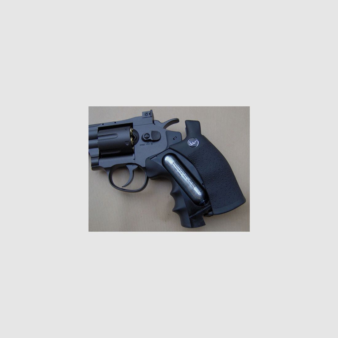 8″ inch Dan Wesson revolver, sort, billede 9 af 10