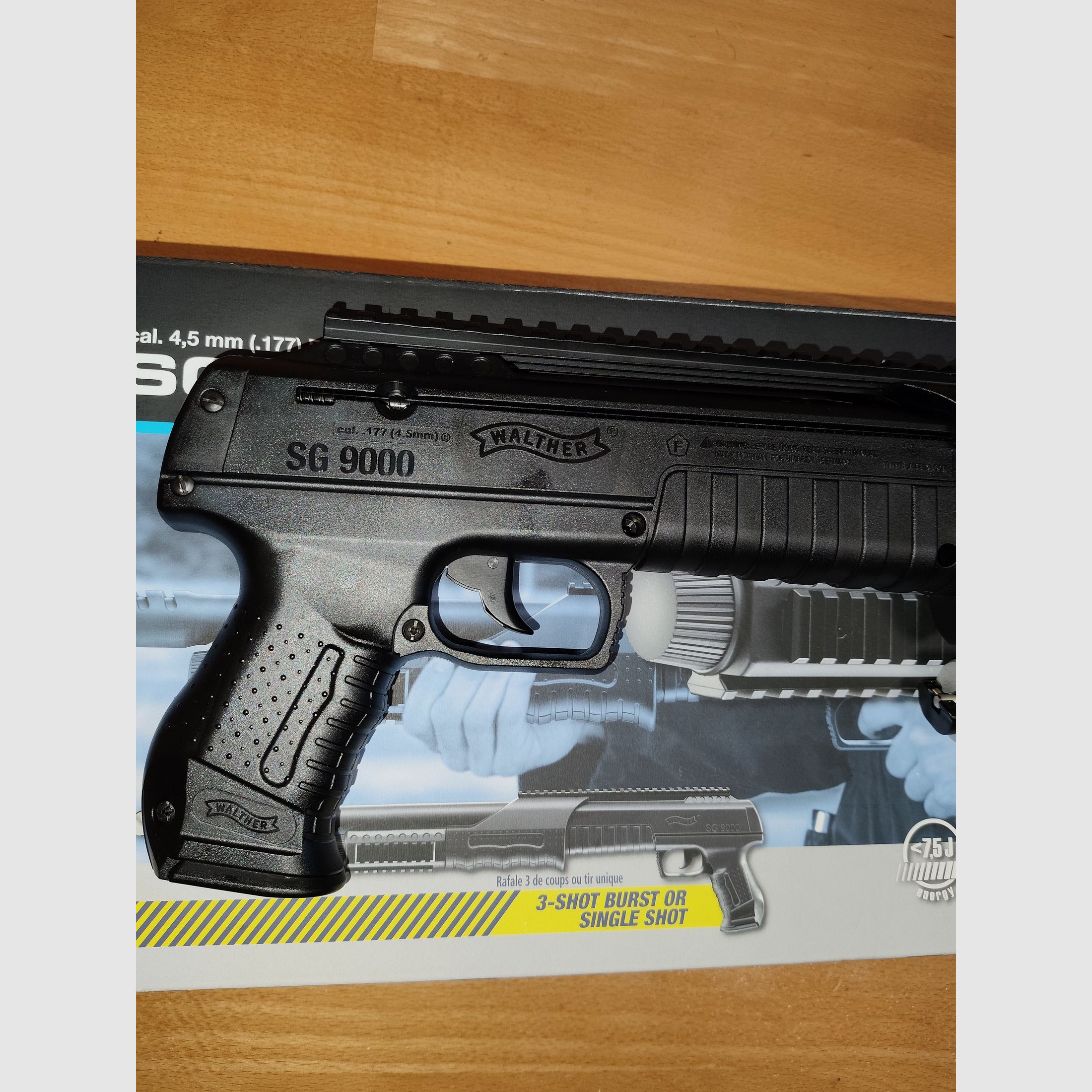 Walther SG 9000 Co2 Pumpgun, cal. 4,5 BB