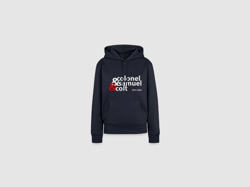colonel samuel colt - Frauen Premium Hoodie Jeansblau