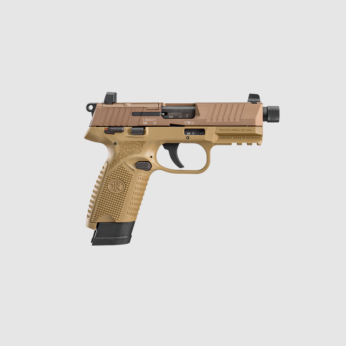 FN 502 T FDE pistola cal. .22LR TACTICAL, imagen 5 de 6