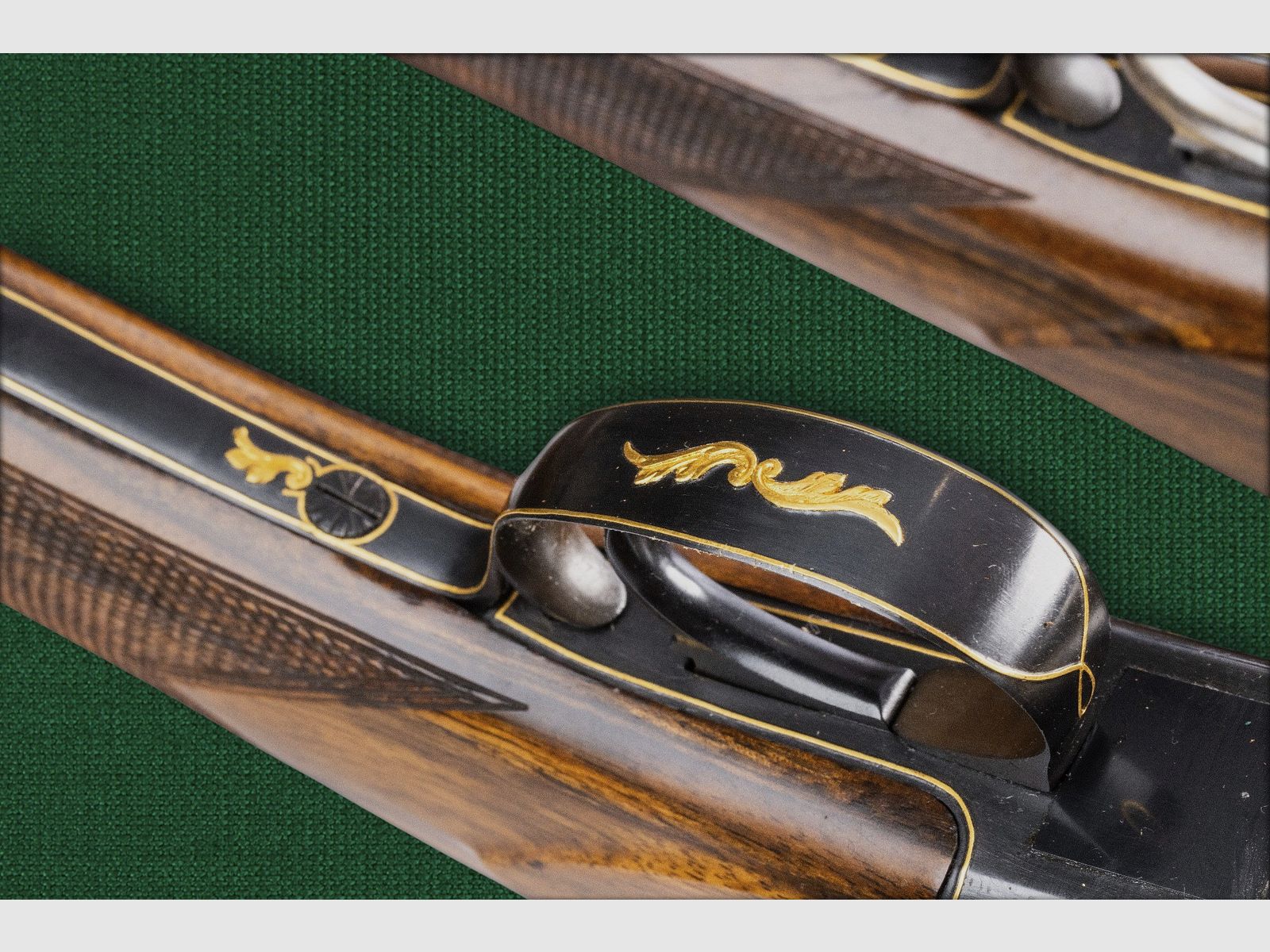 2 Browning B25 / FCS 25 Luxus-Flinten – Goldgravur – Sammlerzustand – Zertifikat