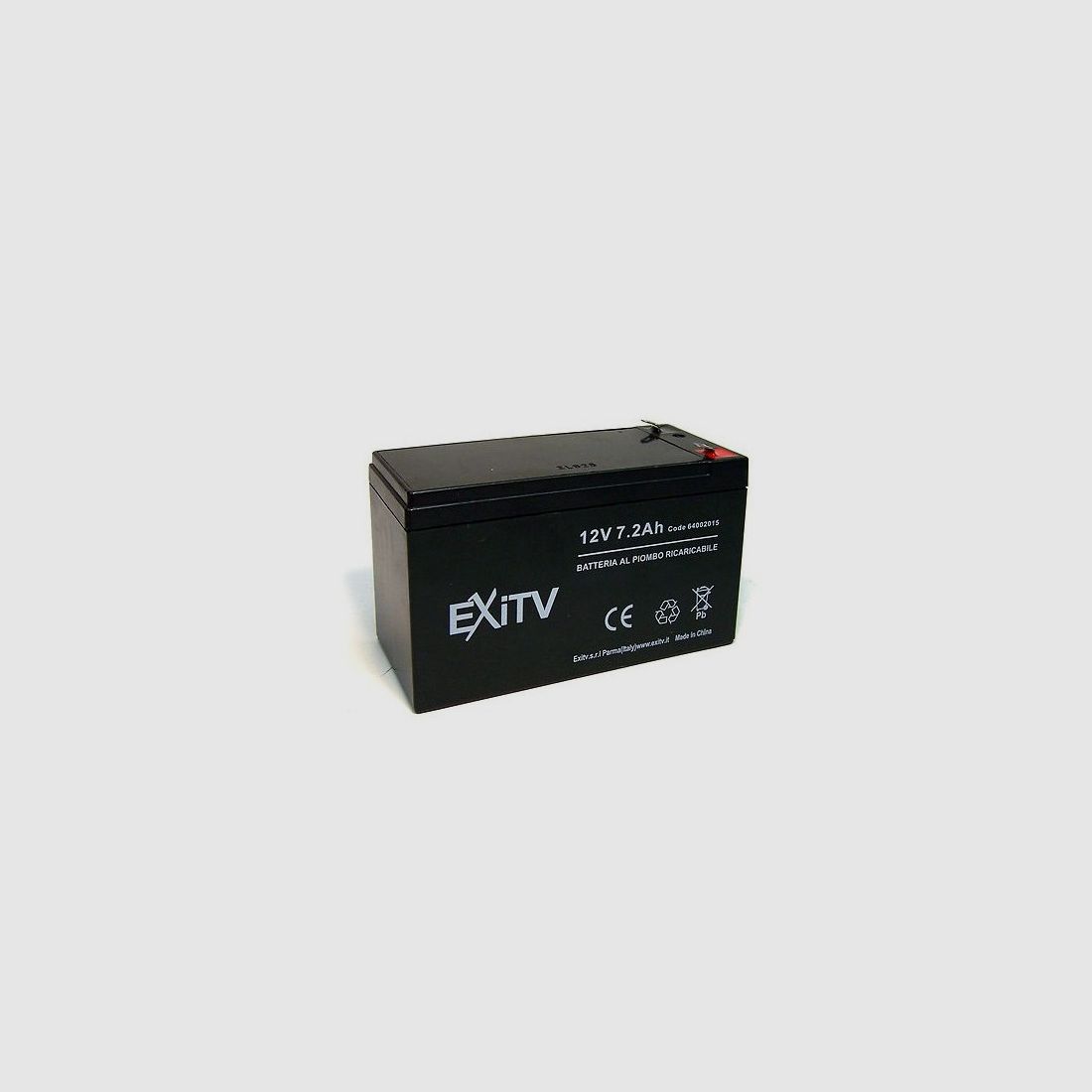 Oplaadbare batterij 12 Volt 7,2 Ah
