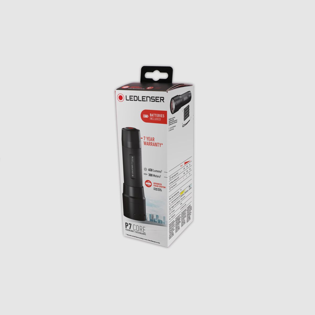 LEDLENSER Taschenlampe P7 Core