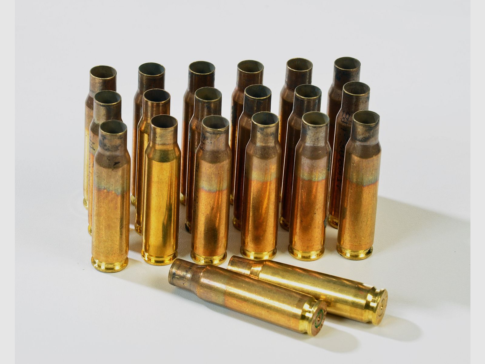 20 Flaschenhalshülsen Gewehrpatrone