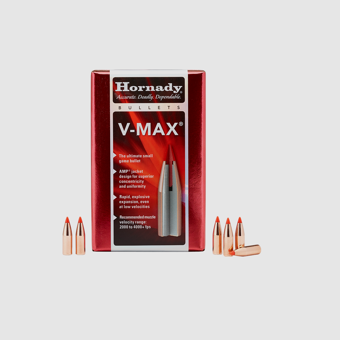 HORNADY 300 BLACK OUT 110 GR V MAX