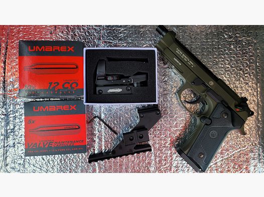 Pistola de aire comprimido Beretta M9A3 CO2