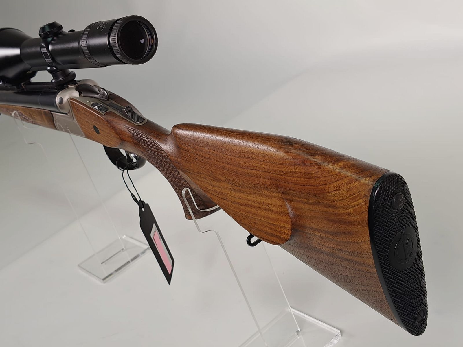 Krieghoff Trumpf Simplex Drilling 7x65 R / 16/70 with insert barrel .222 Rem. and Zeiss Diavari ZM 3–12x56 T*, image 4 of 9