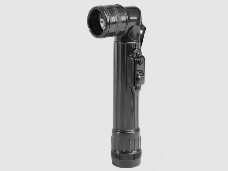LED-WINKELTASCHENLAMPE - US-STYLE - SCHWARZ