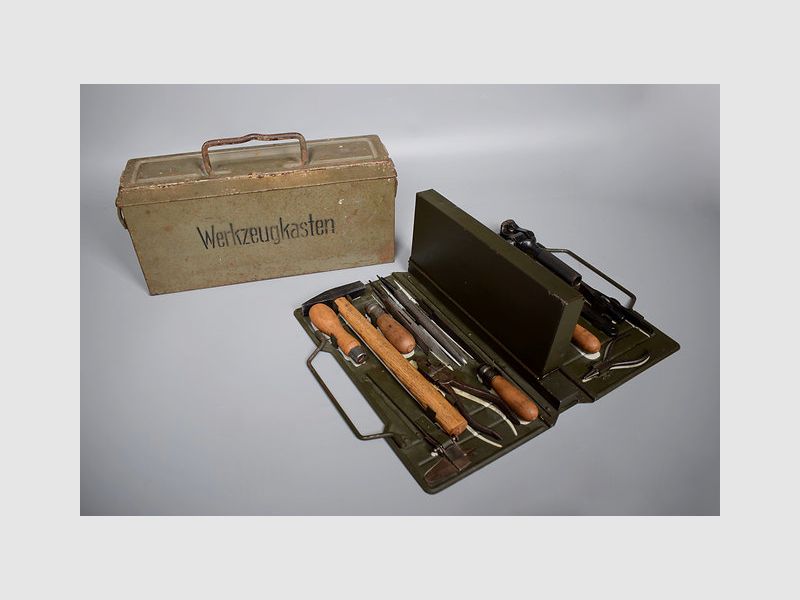 Werkzeugkasten MG34/42 aus Wk2 