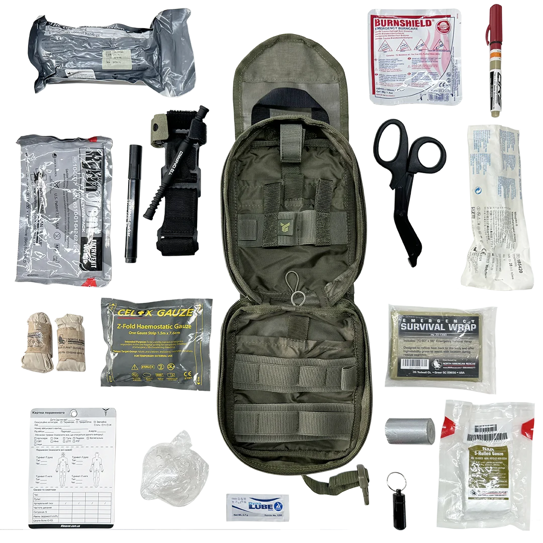 Rip-away first aid pouch TQ Dnipro IFAK Bag PM22 gen.2 – Coyote – PM225-Gen2, image 6 of 28
