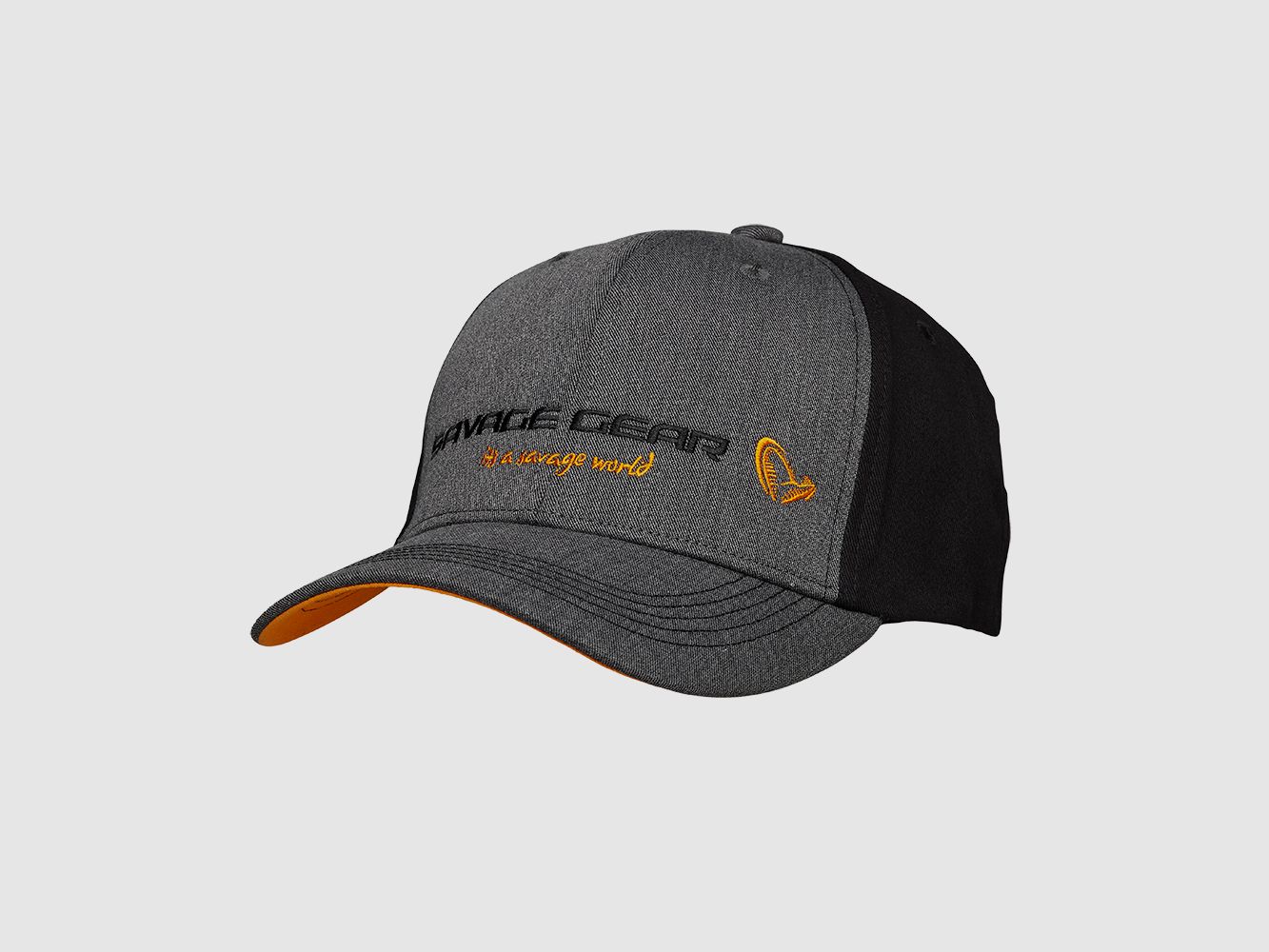 Strike Cap Onesize Grey Melange/Black