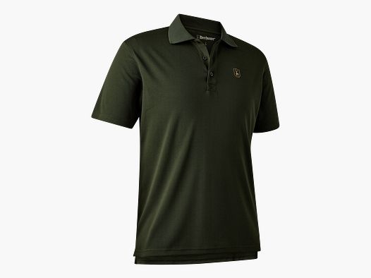 Polo Deerhunter Climate avec technologie 37.5® pour hommes Forest Ember 4XL