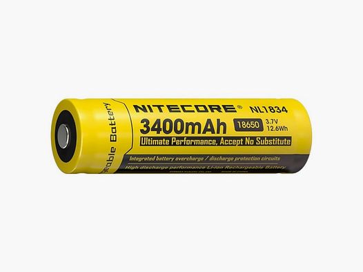 Batteria Nitecore Li-ion 18650 - 3400mAh