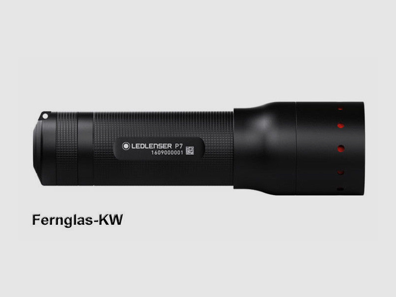 Ledlenser 501046 Taschenlampe P7 450 Lumen in Geschenk BOX mit Zubehör