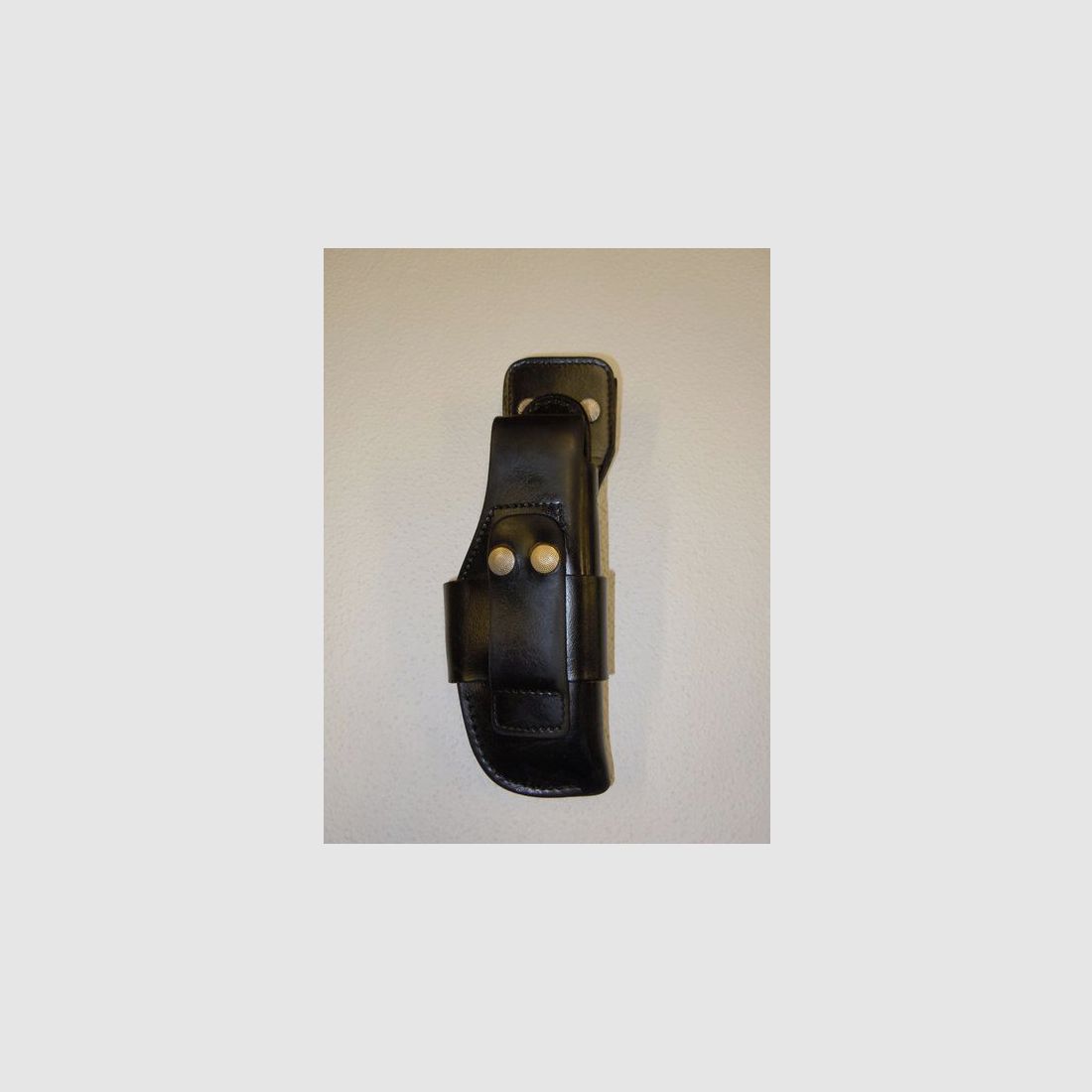 Leather holster DBGM Registered Belt - Black holster for pistol SIG SAUER P6 and P225