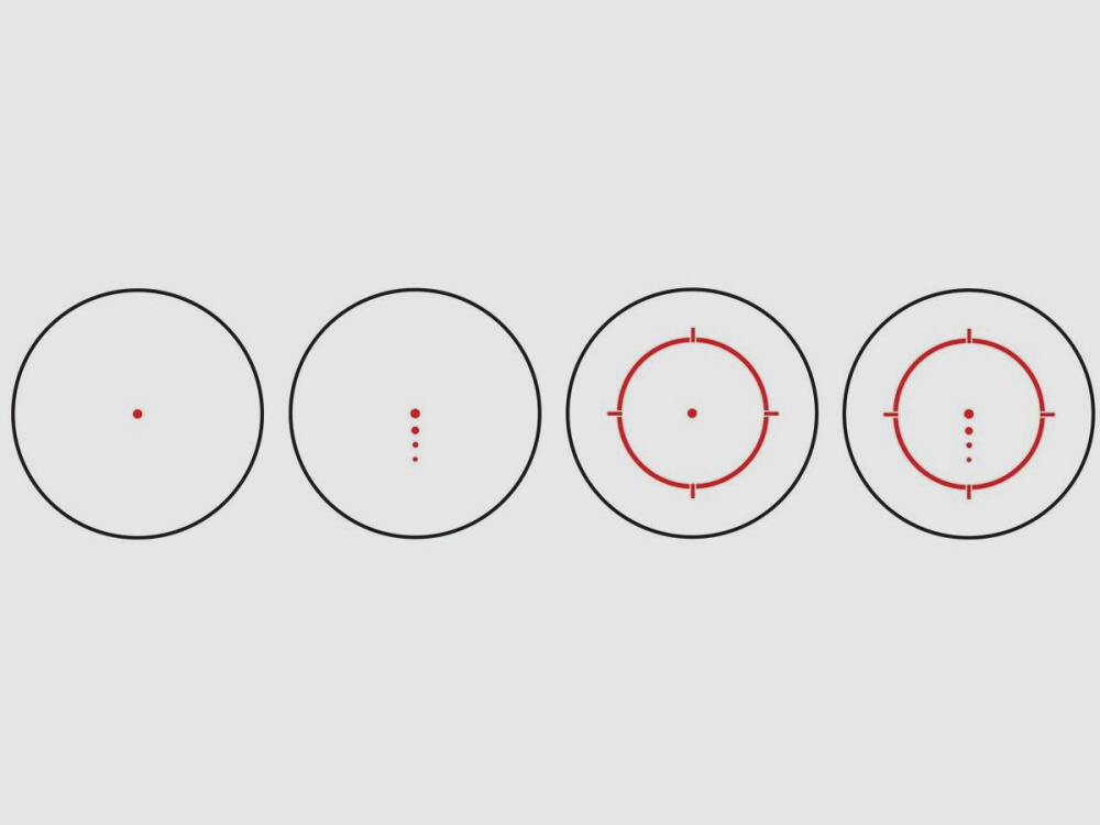 Sig Sauer ROMEO8H - Ballistic Circle Dot - 2 MOA / 65 MOA