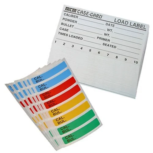 MTM CASE-GARD Etichette carico 50