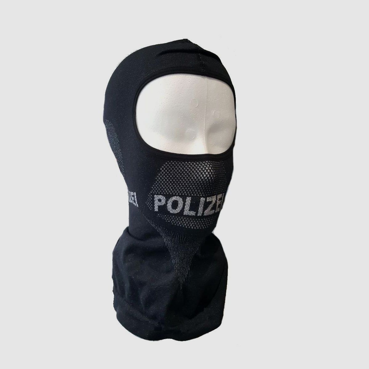 Balaclava with inscription POLICE - JUSTICE - CUSTOMS, image 1 of 3