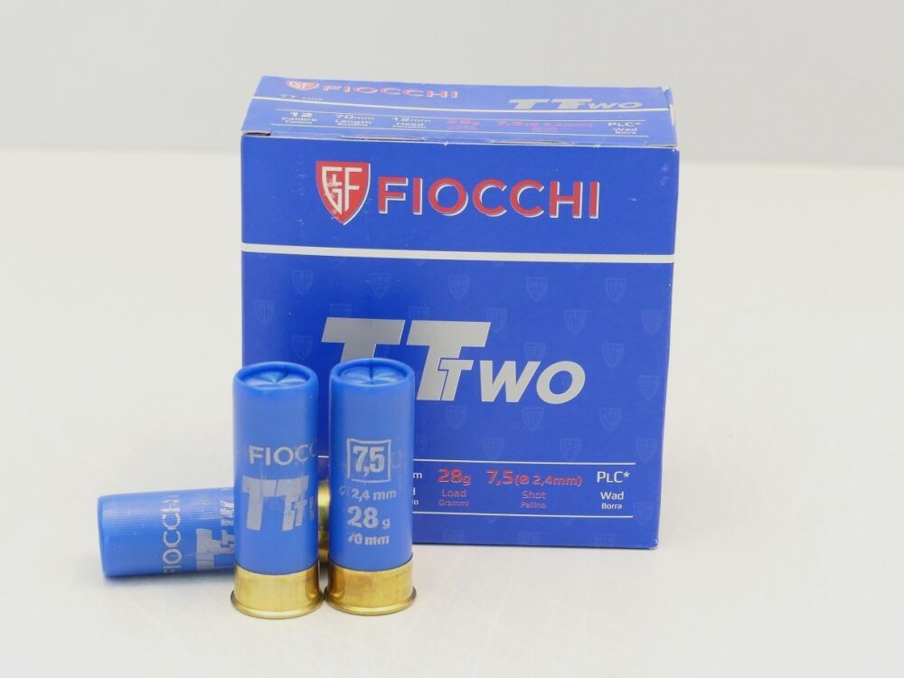FIOCCHI TT TWO 28 g á25 12/70 - 2,4 mm