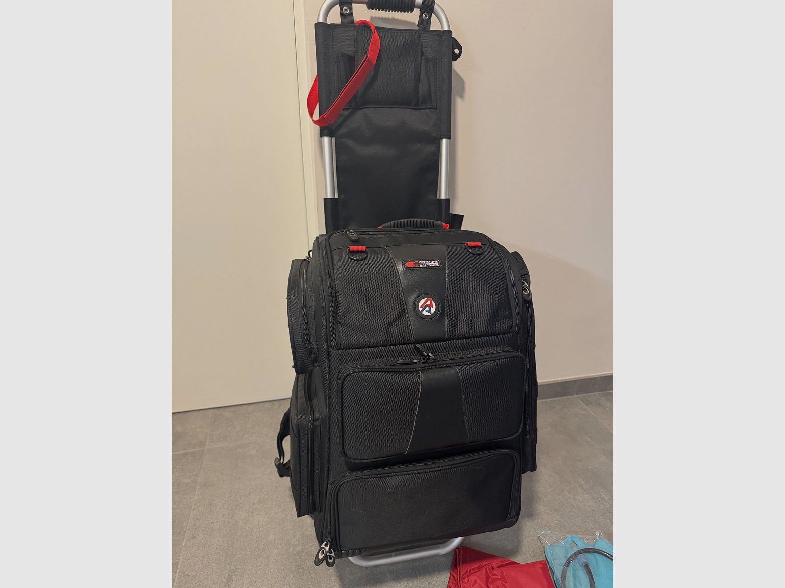 CED/DAA RangePack Pro mit CED/DAA RangeCart Pro IPSC Tasche Rucksack