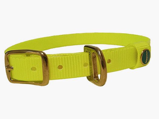 Niggeloh BioThane® Halsband Glanzend Geel
