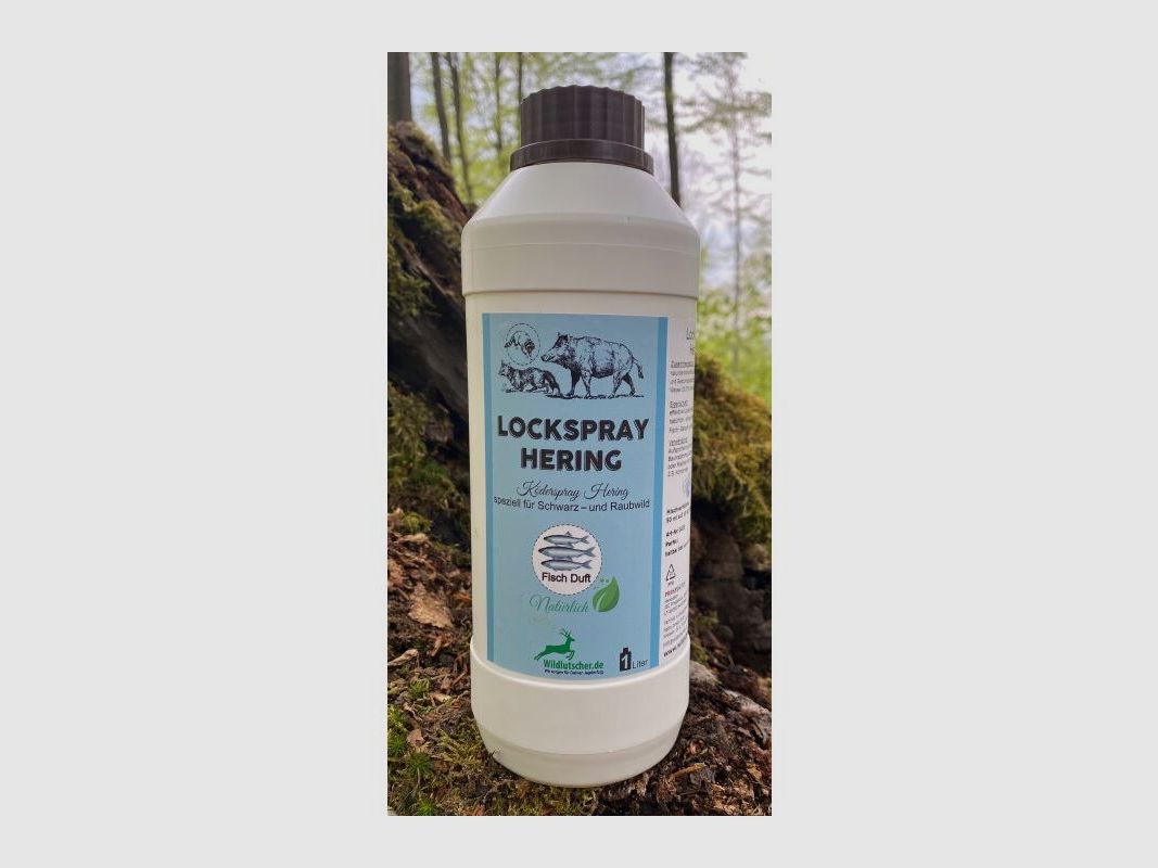 Wildlutscher Köderspray Hering-Duft "Closer to Nature" 1 Liter