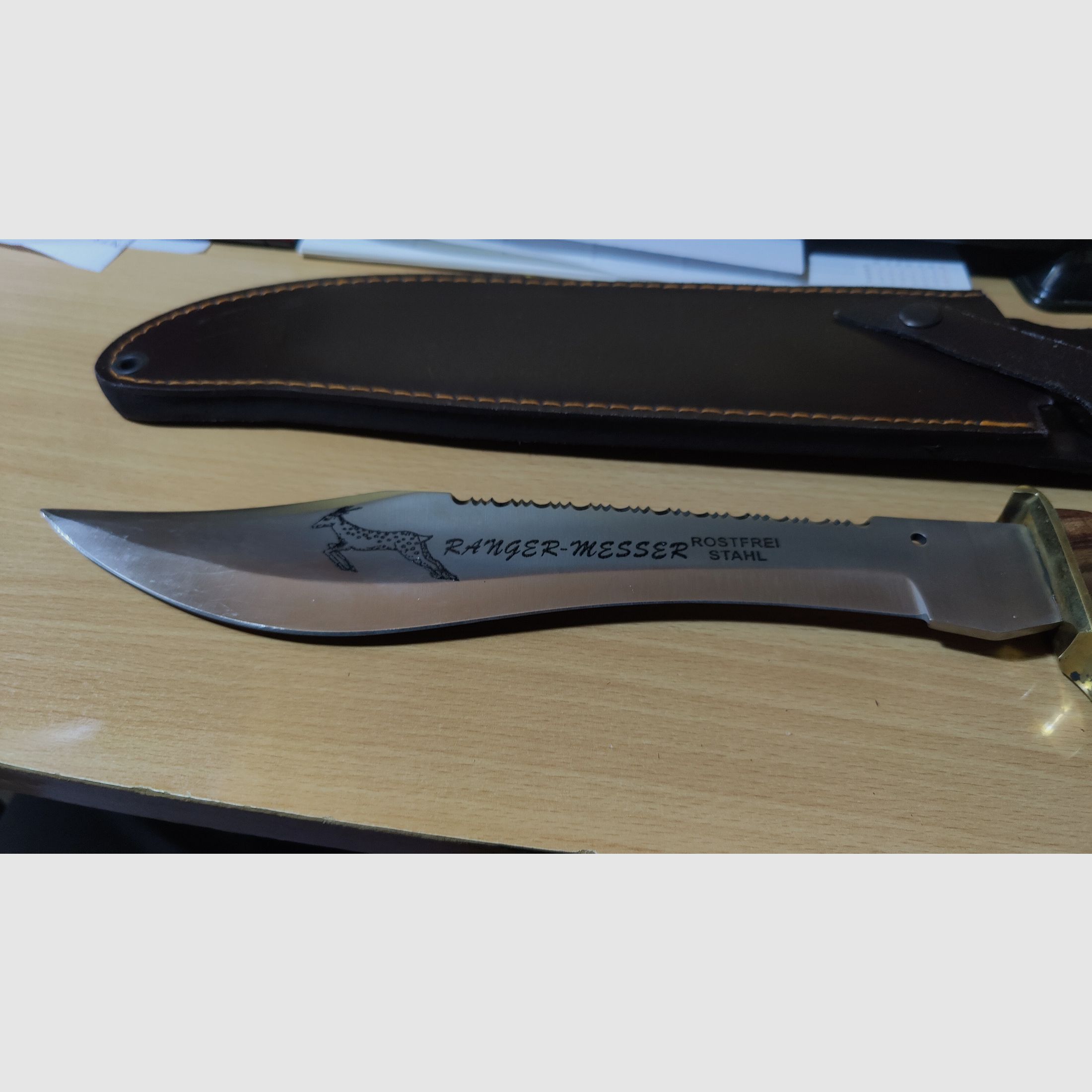 Coltello Ranger Herbert Master 430 - Lama di 30,5 cm / Lunghezza totale di 43 cm