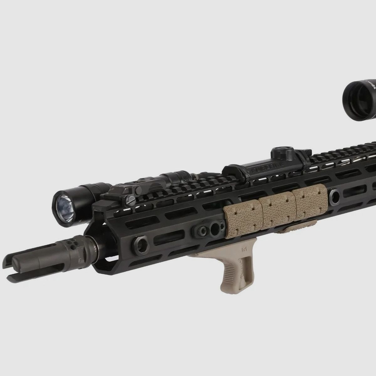 BCM – KAG MCMR M-LOK Angled Foregrip – FDE – BCM-KAG-MCMR-FDE, image 4 of 5