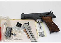 Pistolet Erma ESP 85A kal. .22lfB z 2. magazynem, Waga, Obraz strzału .22lr