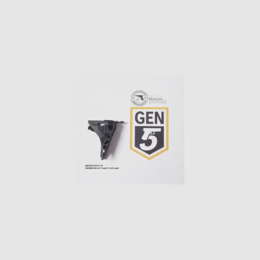 UNITÀ DI AZIONAMENTO GEN5 CON EIEZIONE 9x19 Pos.23, immagine 1 di 3