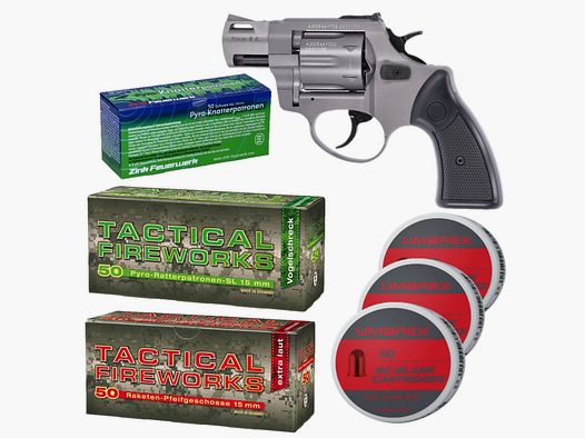 Firework revolver set Zoraki R2 2 inch blank