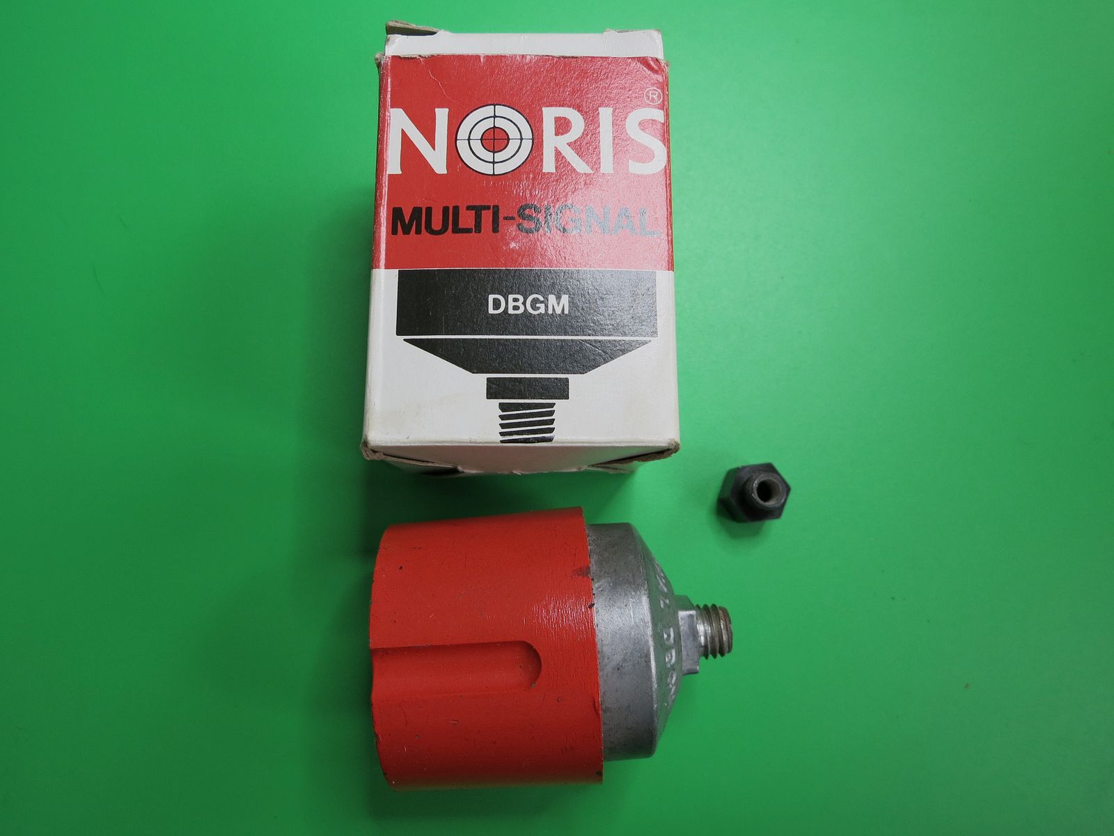 NORIS Derringer Twi Nine, Gas- Signalpistole, 9 mm K., PTB + Multi-Signalbecher    #52